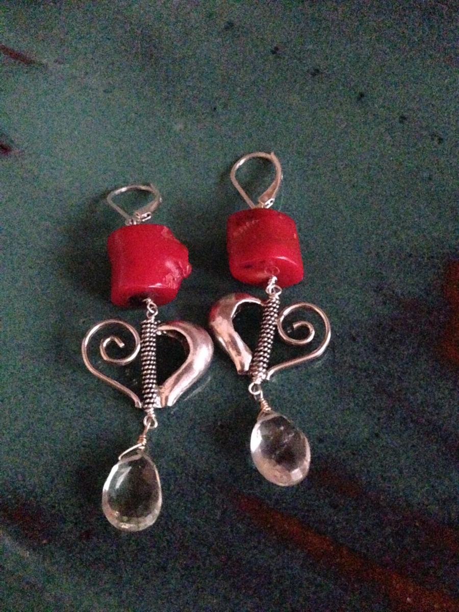  : Earrings : HLM Beaded Jewels