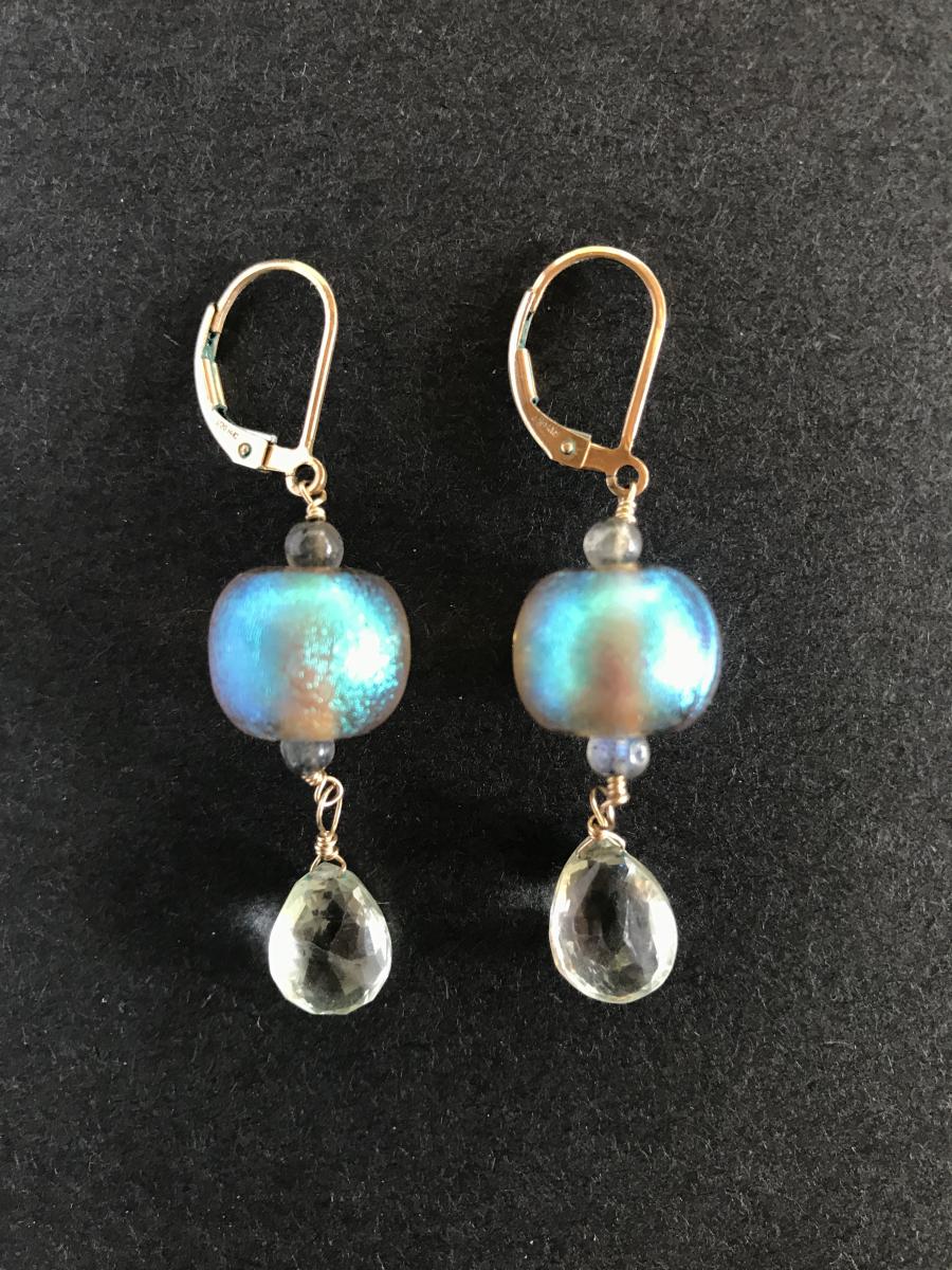  : Earrings : HLM Beaded Jewels